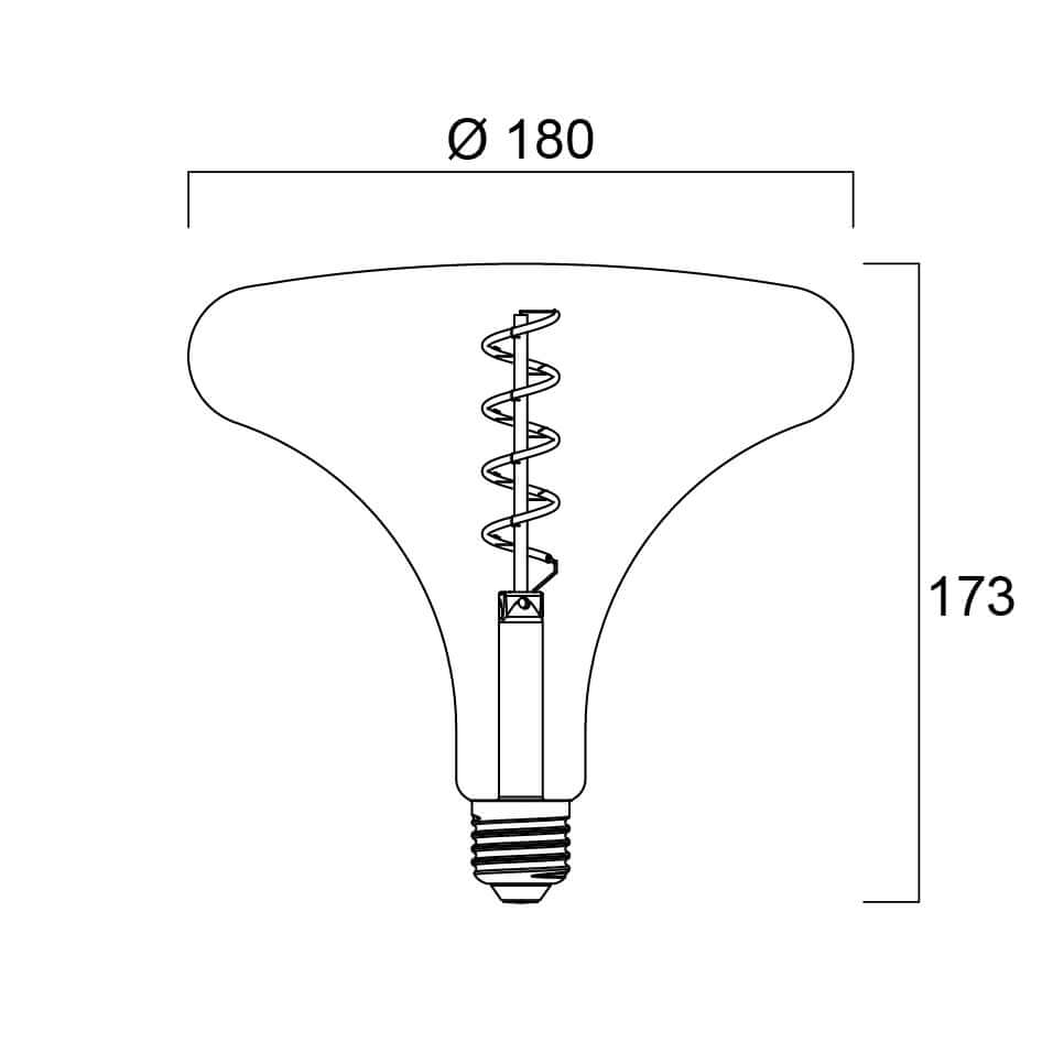 LED žárovka Sylvania Lifestyle E27 2000K 4W stmívatelná