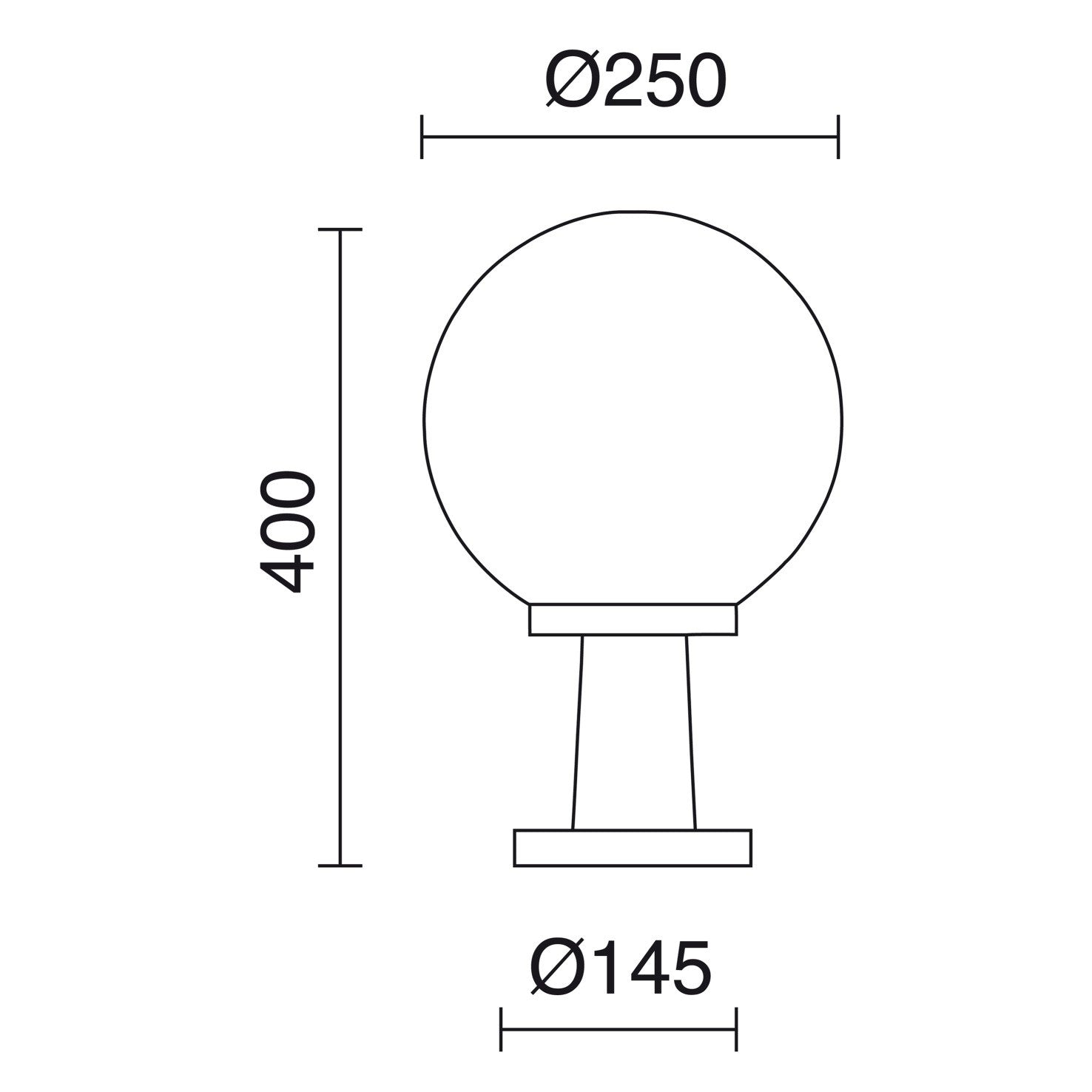 Dopo Vic E27 stojanové svítidlo