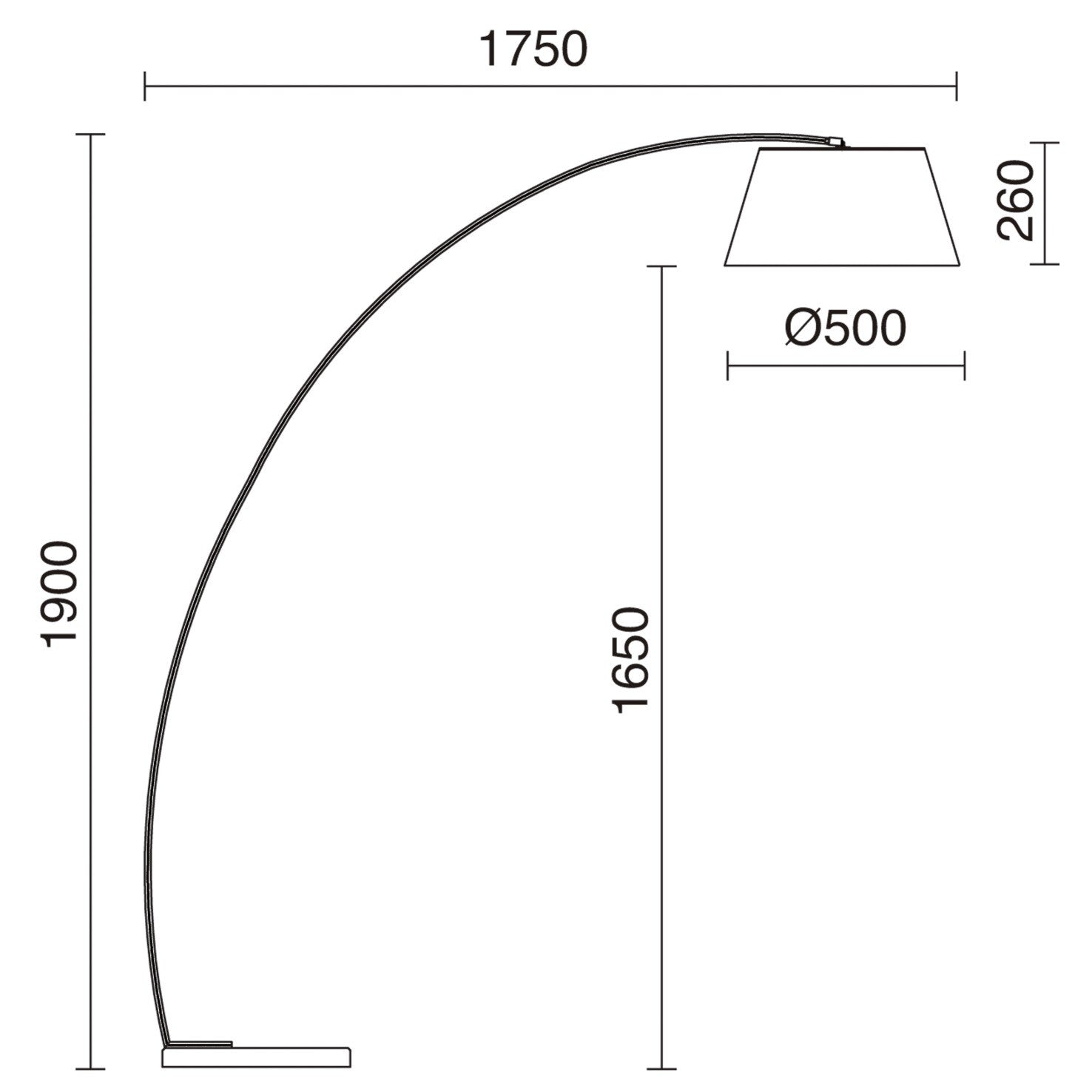 Exo Zanzibar E27 stojací svítidlo