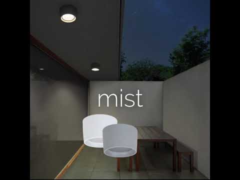 Načíst video: Dopo Mist GX53 přisazené svítidlo bílé