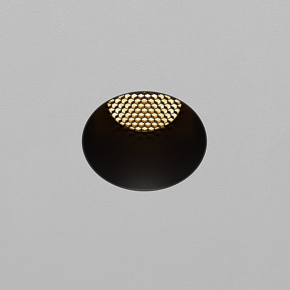 Maytoni downlight Dip LED 50° – wpuszczana oprawa okrągła w kolorze czarnym