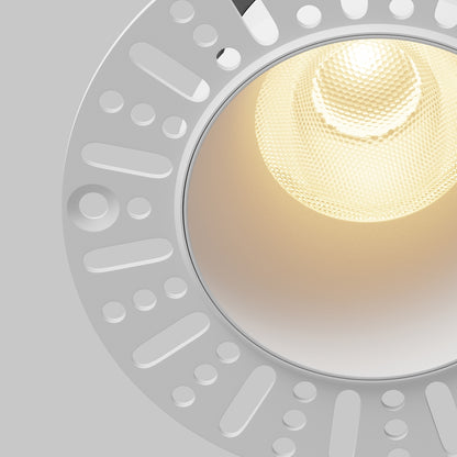 Maytoni downlight Dip LED 50° – wpuszczana oprawa okrągła w kolorze białym