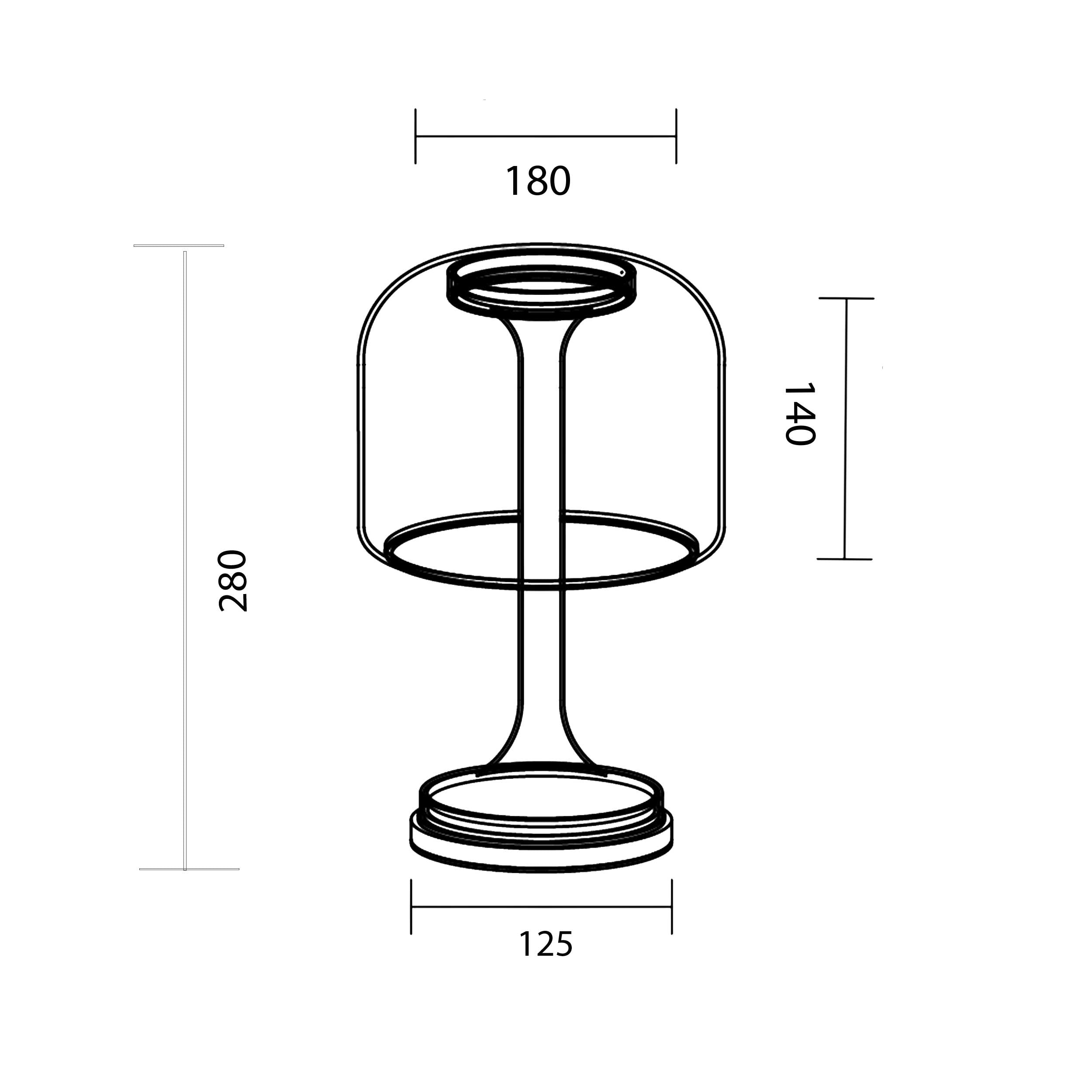 Lampa stołowa LED Maytoni Spirito