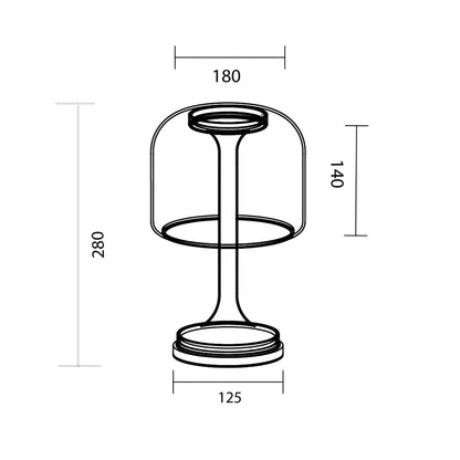 Lampa stołowa LED Maytoni Spirito