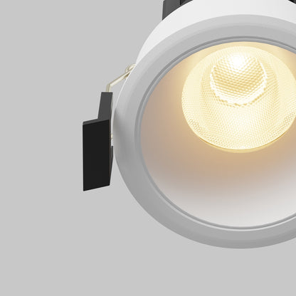 Maytoni downlight Dip LED 50° – wpuszczana oprawa okrągła w kolorze białym