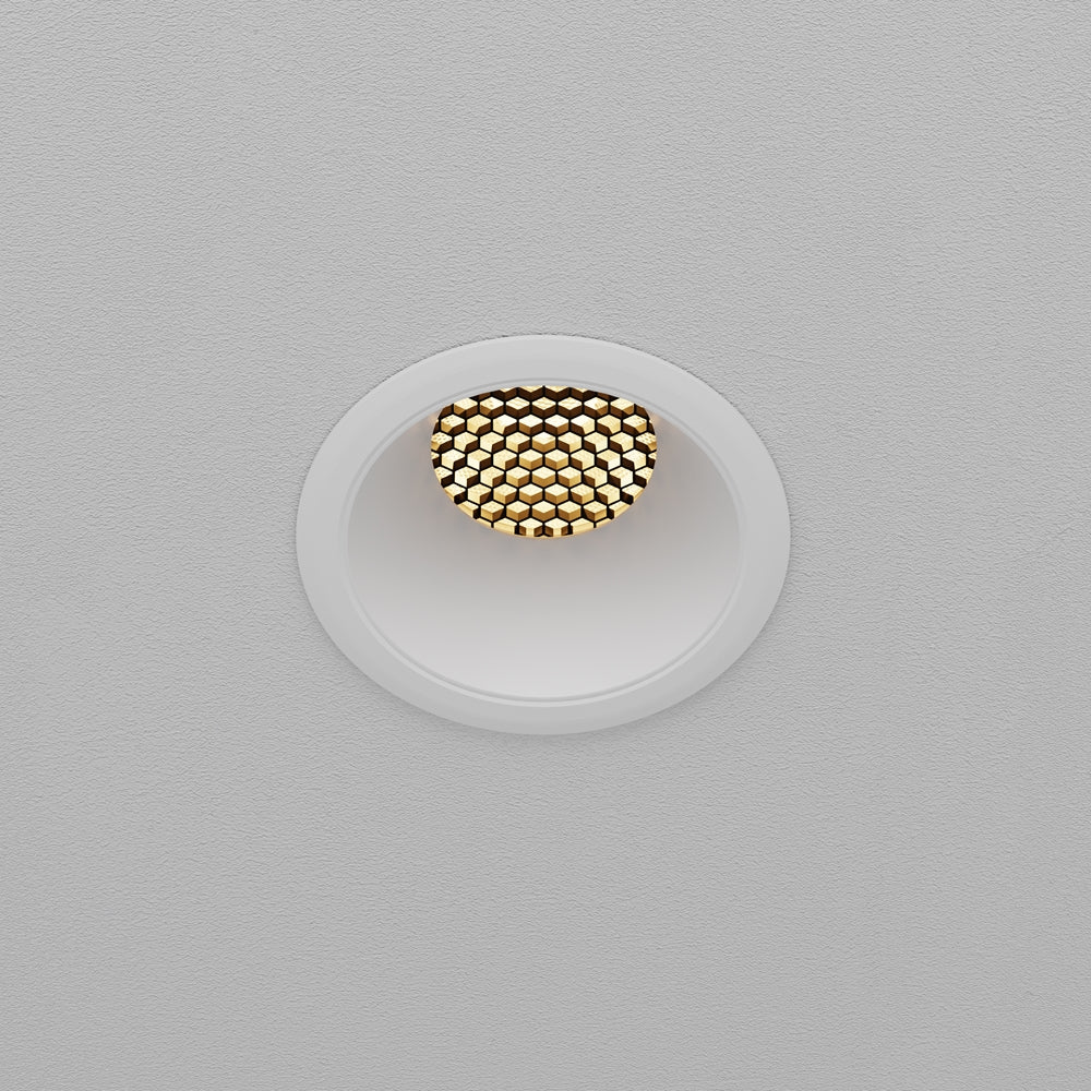 Maytoni downlight Dip LED 50° – wpuszczana oprawa okrągła w kolorze białym