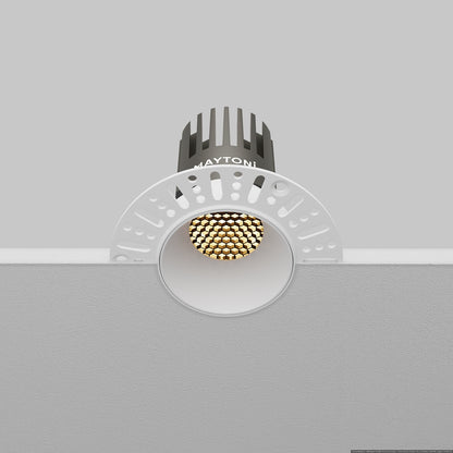 Maytoni downlight Dip LED 50° – wpuszczana oprawa okrągła w kolorze białym