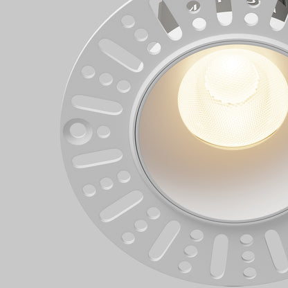 Maytoni downlight Dip LED 50° – wpuszczana oprawa okrągła w kolorze białym
