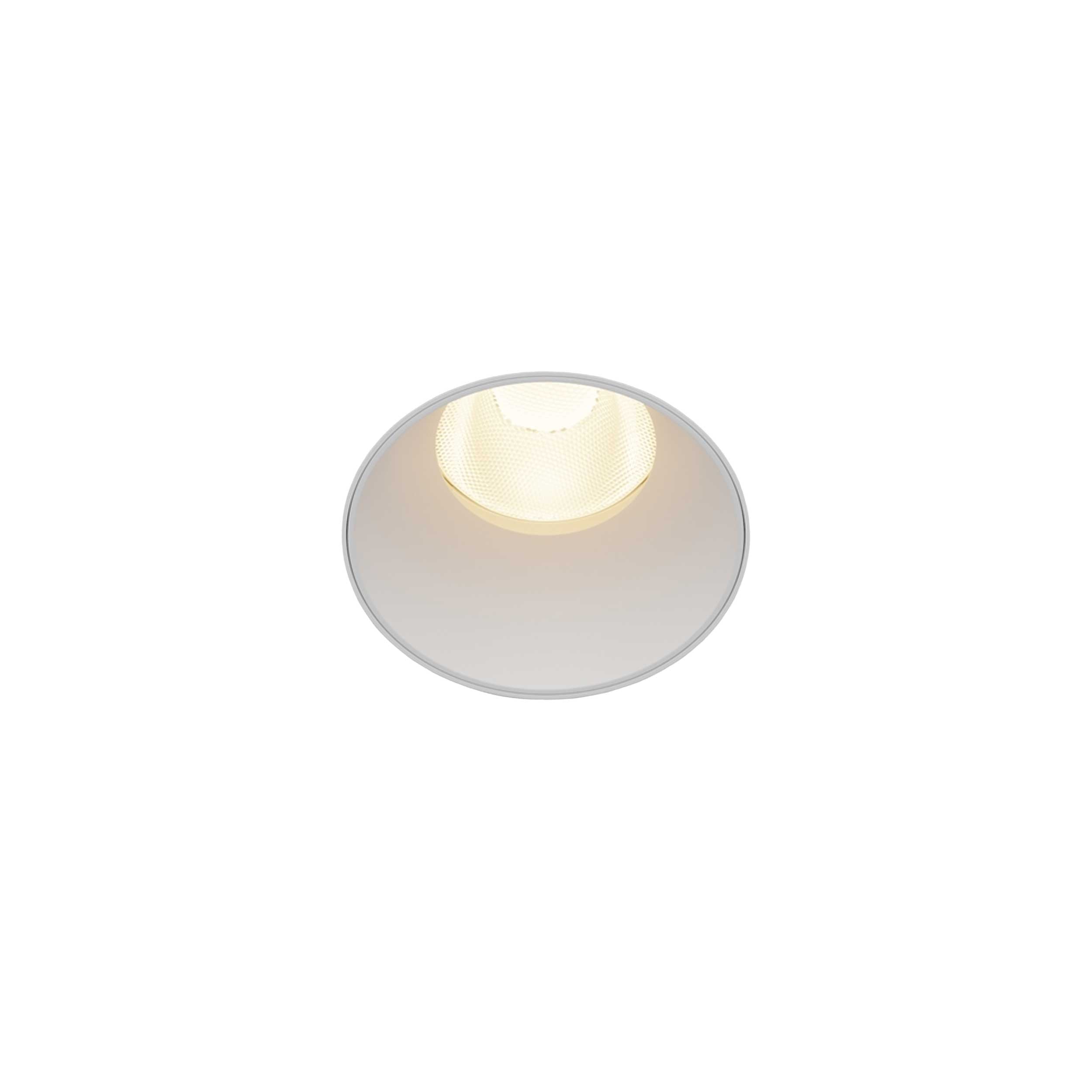 Maytoni downlight Dip LED 50° – wpuszczana oprawa okrągła w kolorze białym