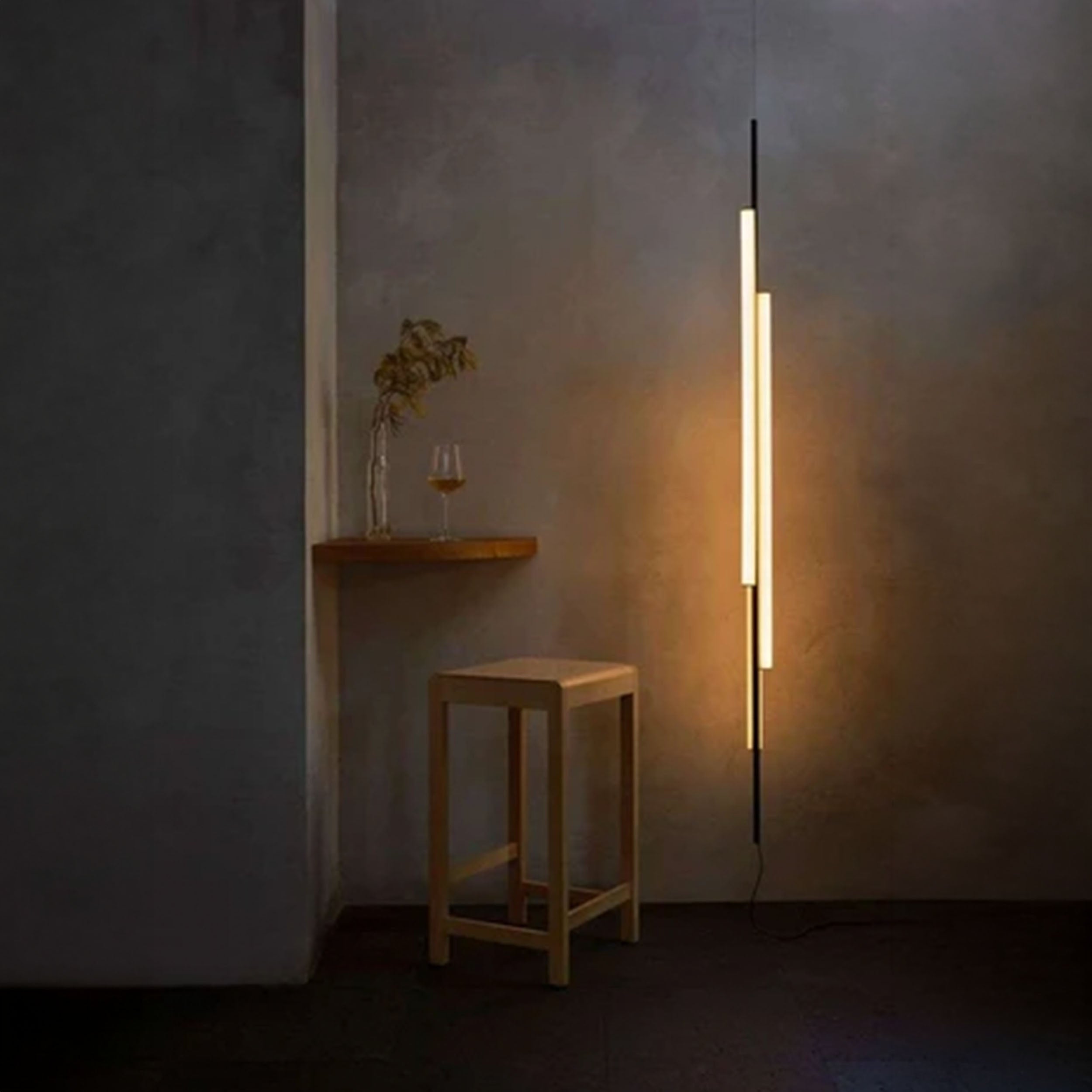 Marset Ambrosia V3 LED – czarna, wpuszczana, wisząca lampa pionowa