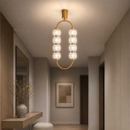 Maytoni Amulet LED – lampa wisząca w formie kompozycji łańcuchowej