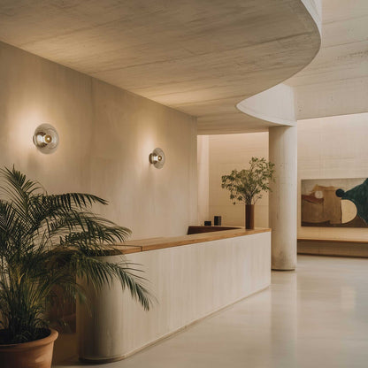 Aromas Vitree E27 nástěnné svítidlo