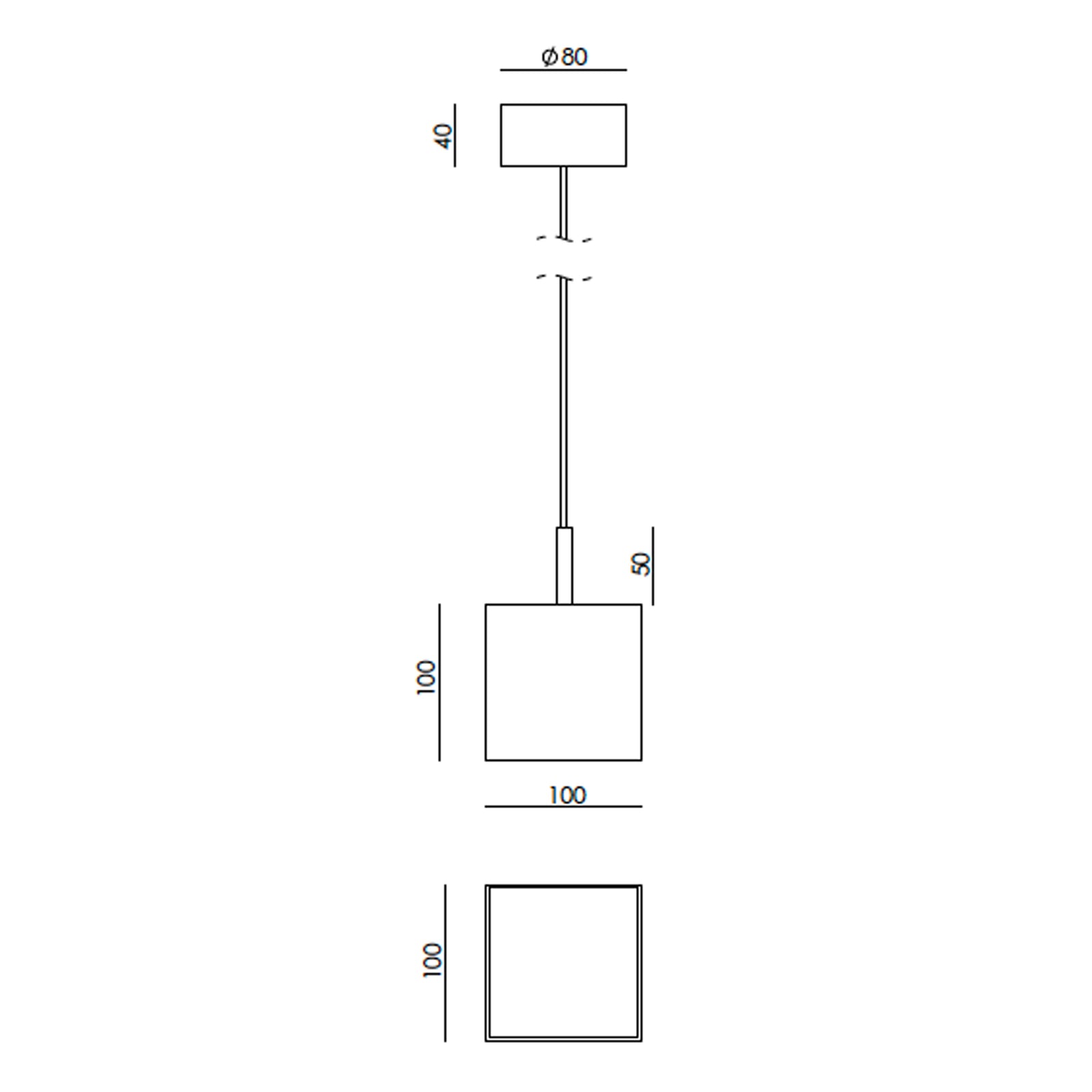 Lampa wisząca Aromas Cubic G9 alabaster