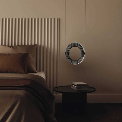 Aromas Elli S LED závěsné kruhové svítidlo stmívatelné