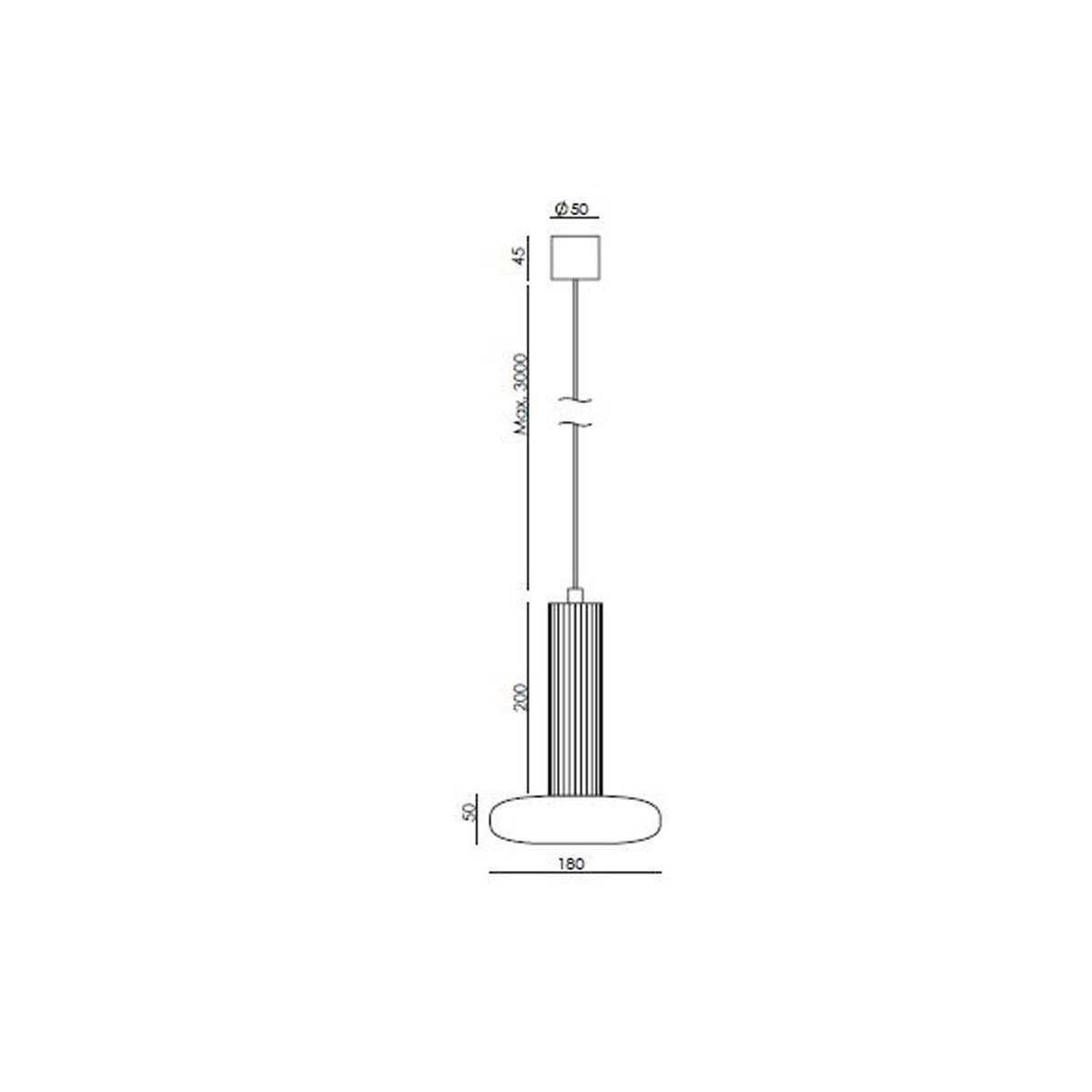 Aromas Hulo GU10 – lampa wisząca