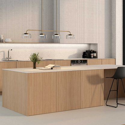 Aromas Ipon LED závěsné skleněné svítidlo