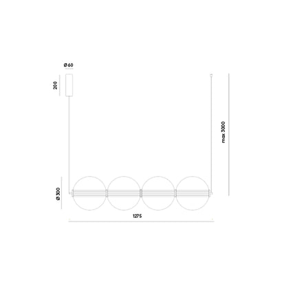 Aromas Ludo – lampa wisząca LED