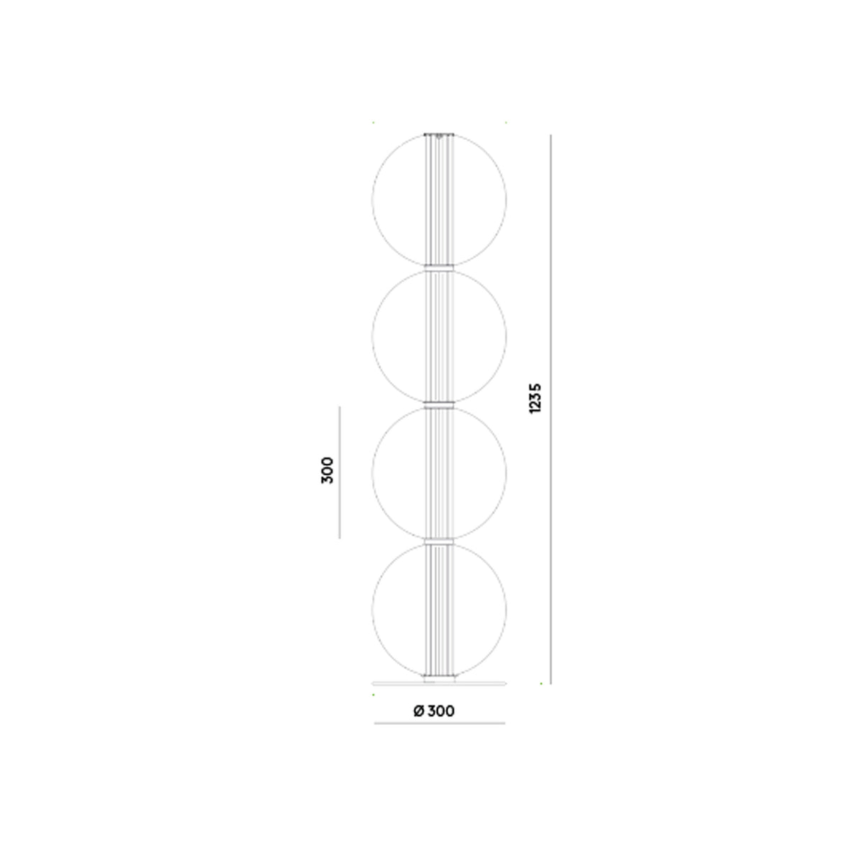 Aromas Ludo – lampa stojąca LED