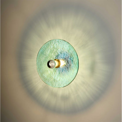 Aromas Nold E27 nástěnné skleněné svítidlo