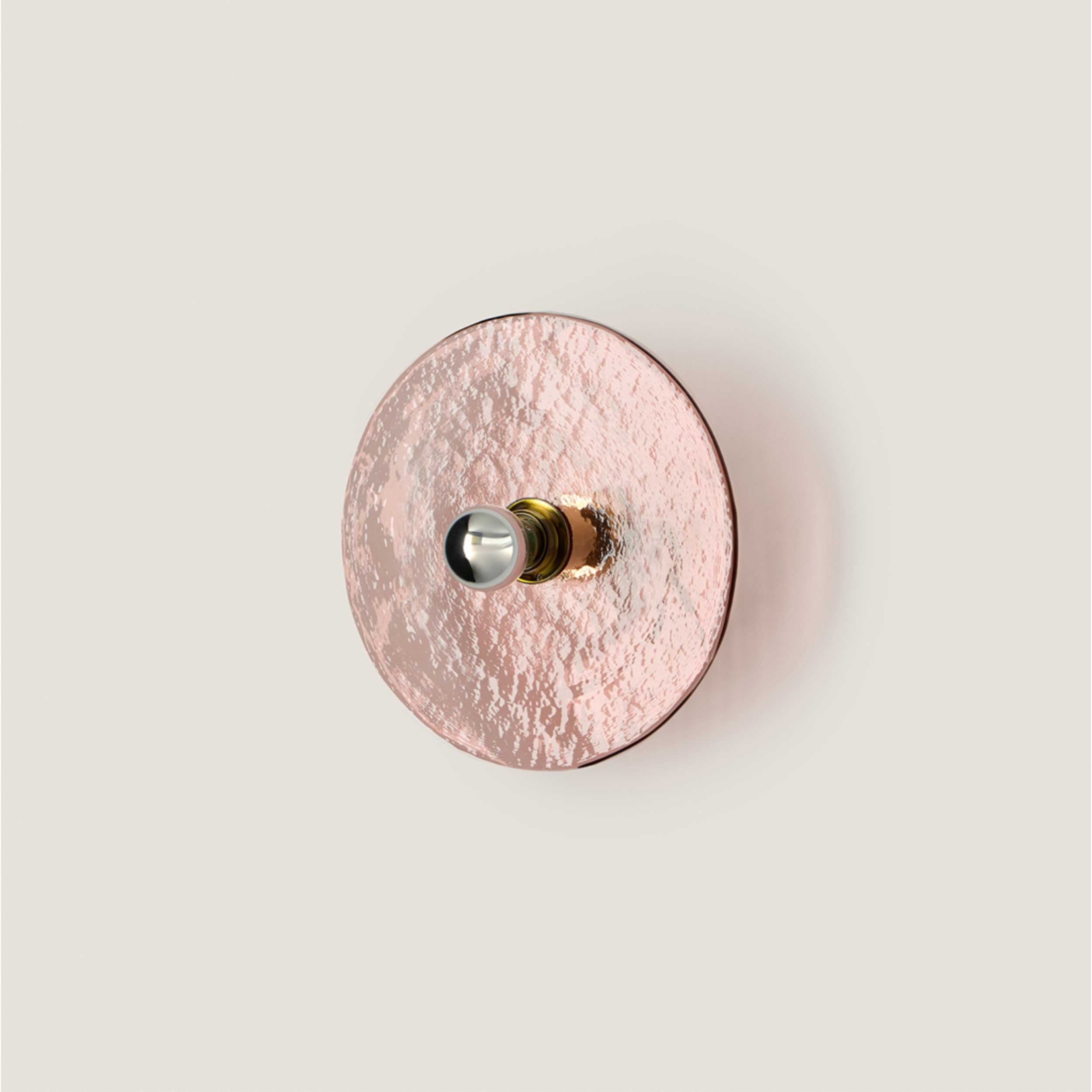 Aromas Nold E27 nástěnné skleněné svítidlo