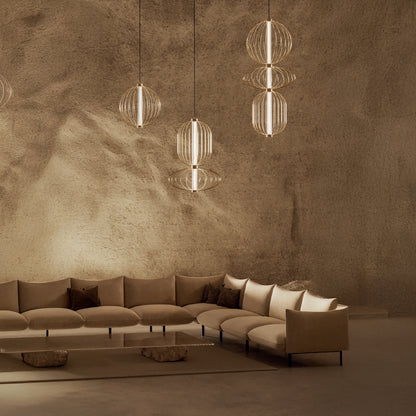 Aromas Pepo LED závěsné konfigurovatelné svítidlo