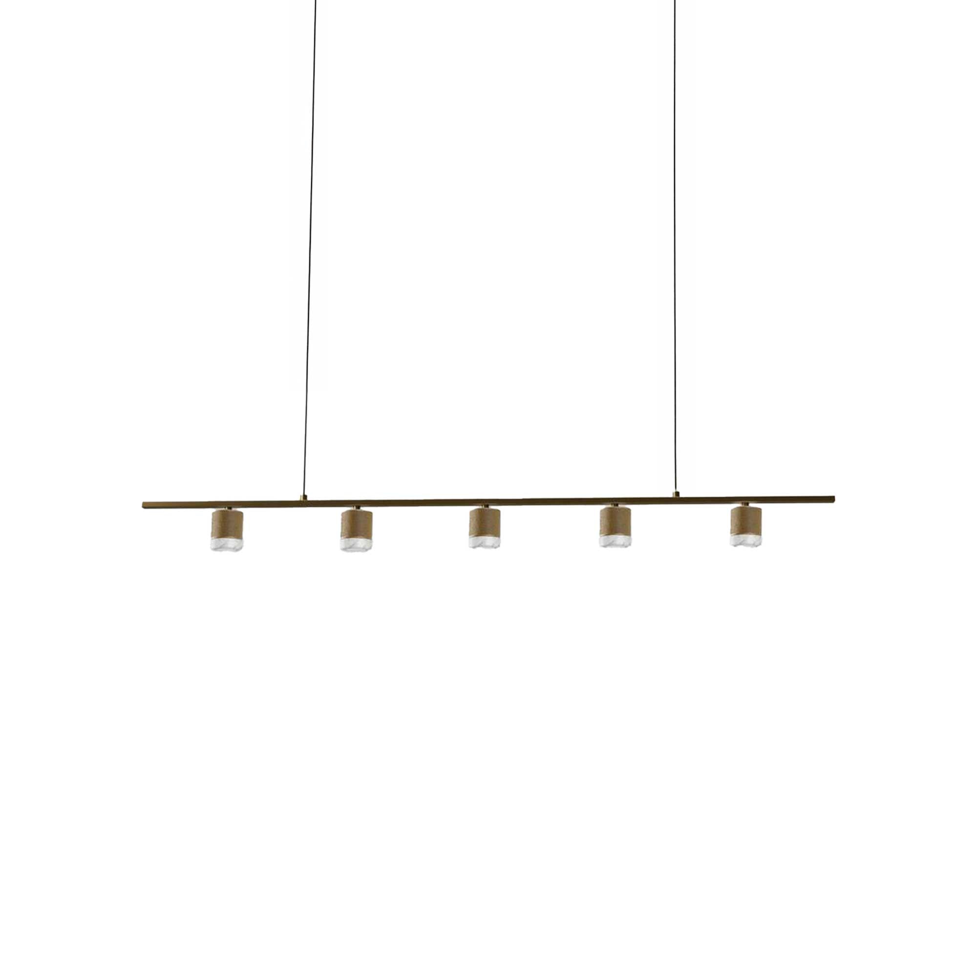 Aromas Tea LED závěsné svítidlo s pěti světli