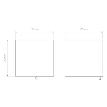 Astro Ashino 135 E14 nástěnné textilní svítidlo