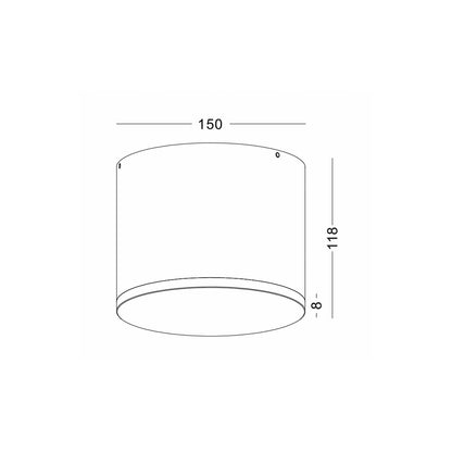 Emano LED přisazené svítidlo IP65