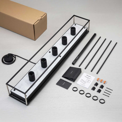 Buster & Punch Caged E27 industriální lustr