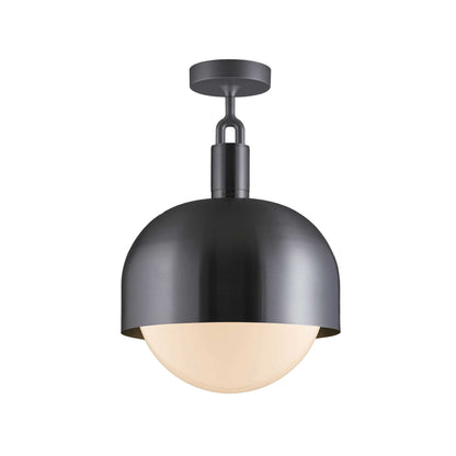 Buster & Punch Forked Globe Shade E27 stropní opálové svítidlo