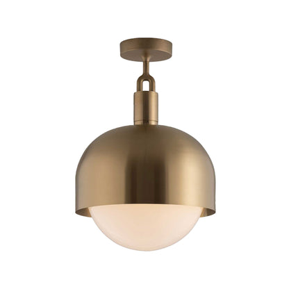 Buster & Punch Forked Globe Shade E27 stropní opálové svítidlo