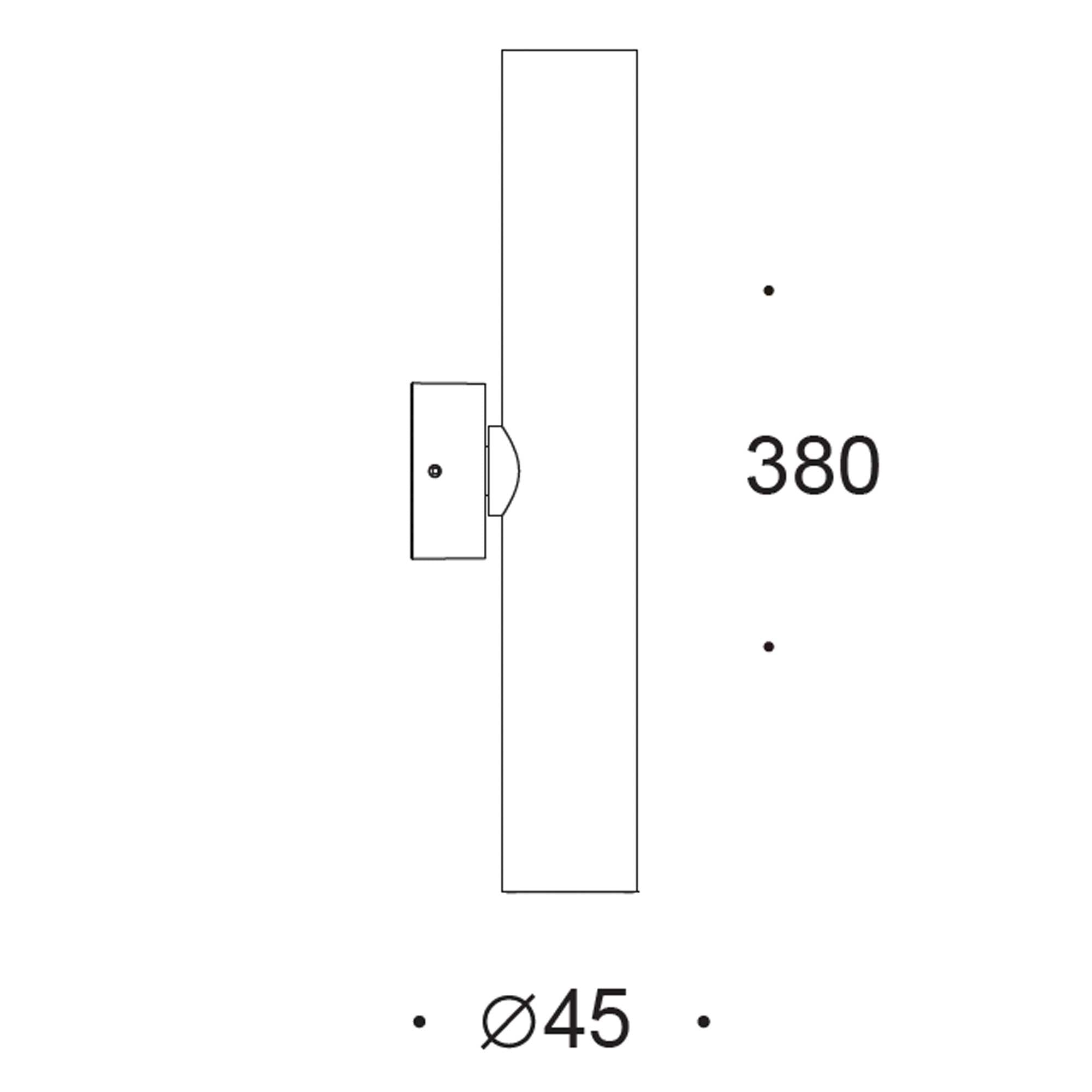 Bivio LED nástěnné svítidlo Ra>90