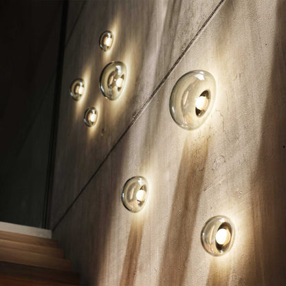 Bomma Dew Drops LED skleněné přisazené svítidlo