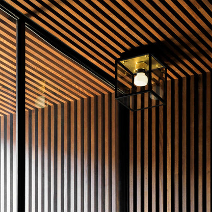 Buster & Punch E27 Caged Wet S přisazené svítidlo IP44