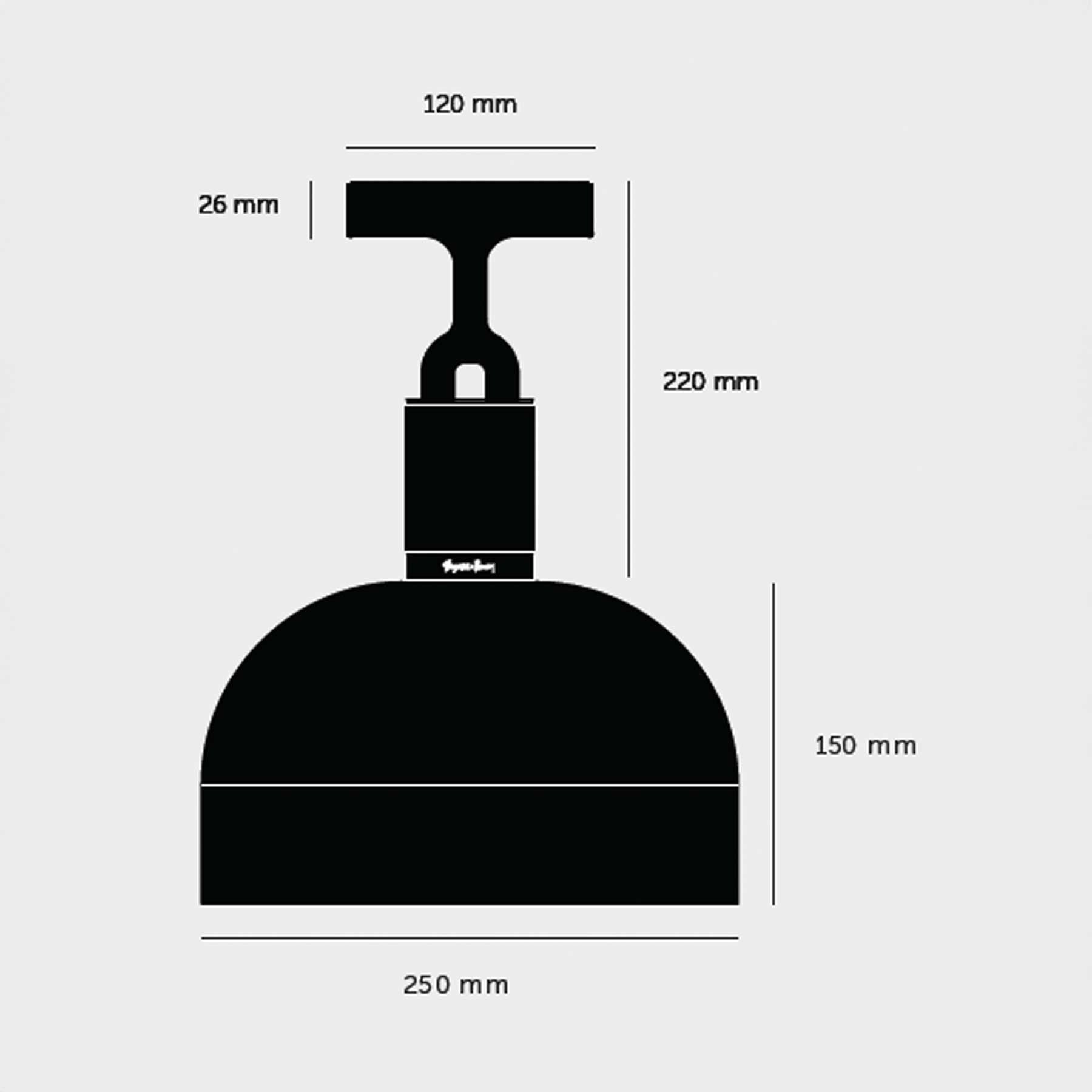 Buster & Punch Forked E27 stropní svítidlo