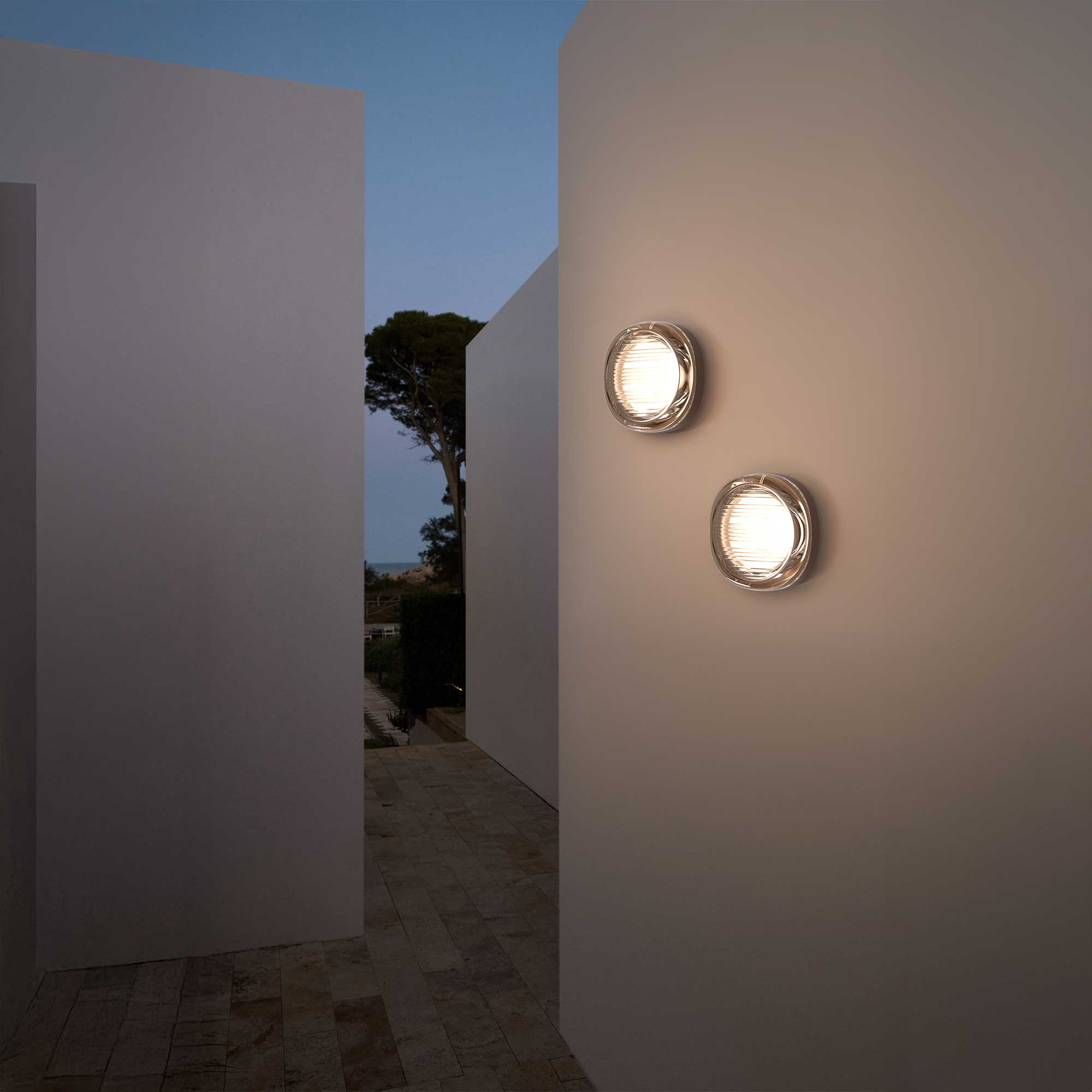 Clario LED přisazené skleněné svítidlo Ra>90 IP65