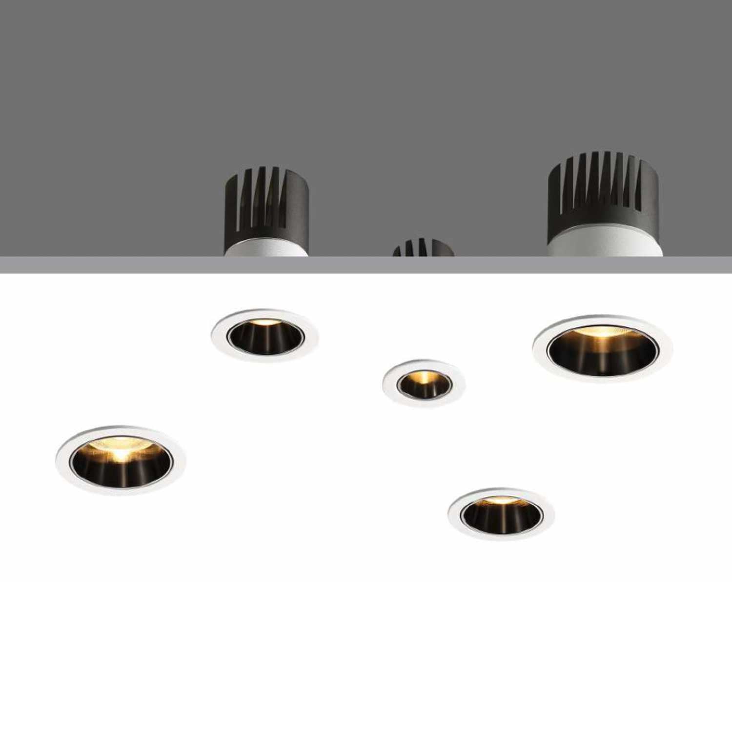 Spotlight Deep LED kulaté zápustné svítidlo