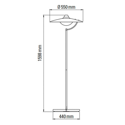 Lampa podłogowa LED DCW éditions Biny