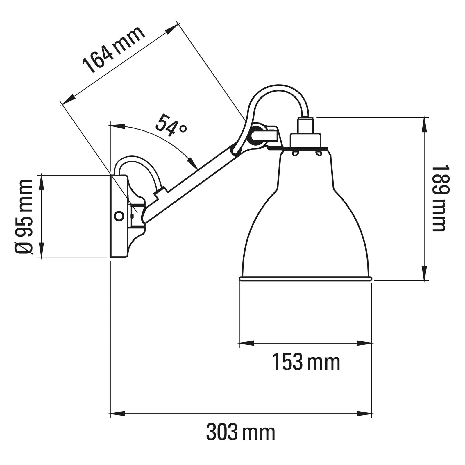 DCW éditions Lampe Gras N°104 E27 lampka nocna