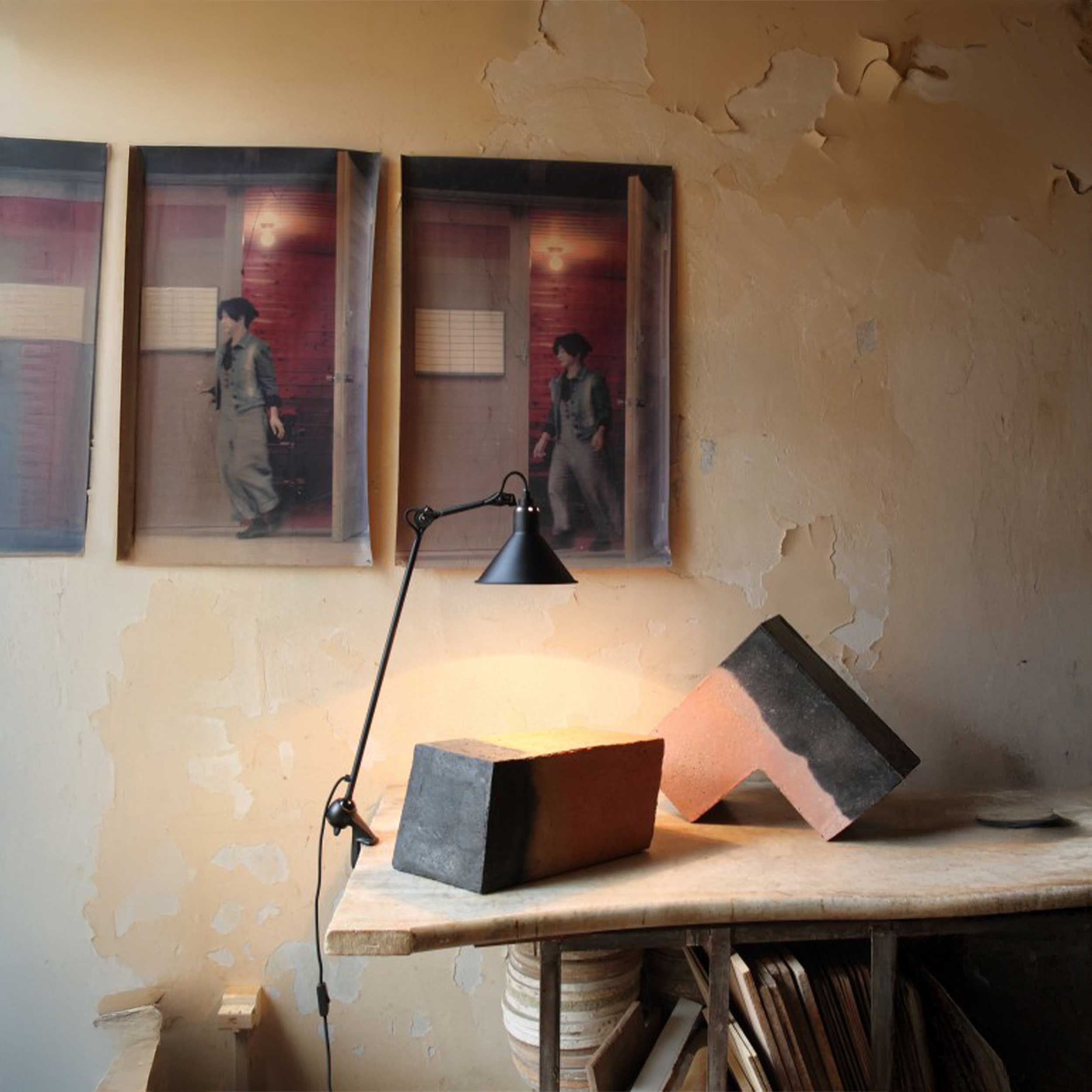 DCW éditions Lampe Gras N°201 E14 stolní svítidlo s klipem