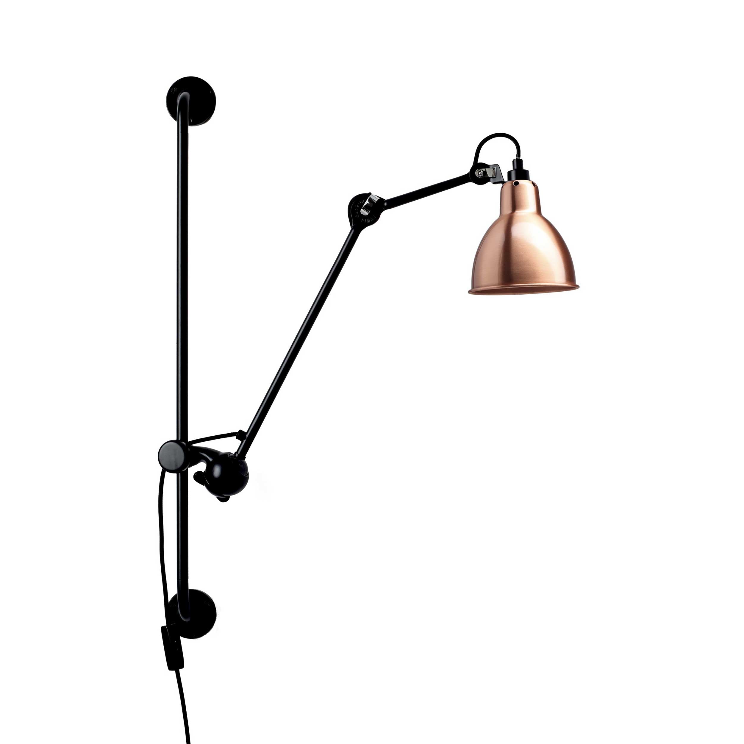 DCW éditions Lampe Gras N°210 E14 nástěnné svítidlo s vypínačem