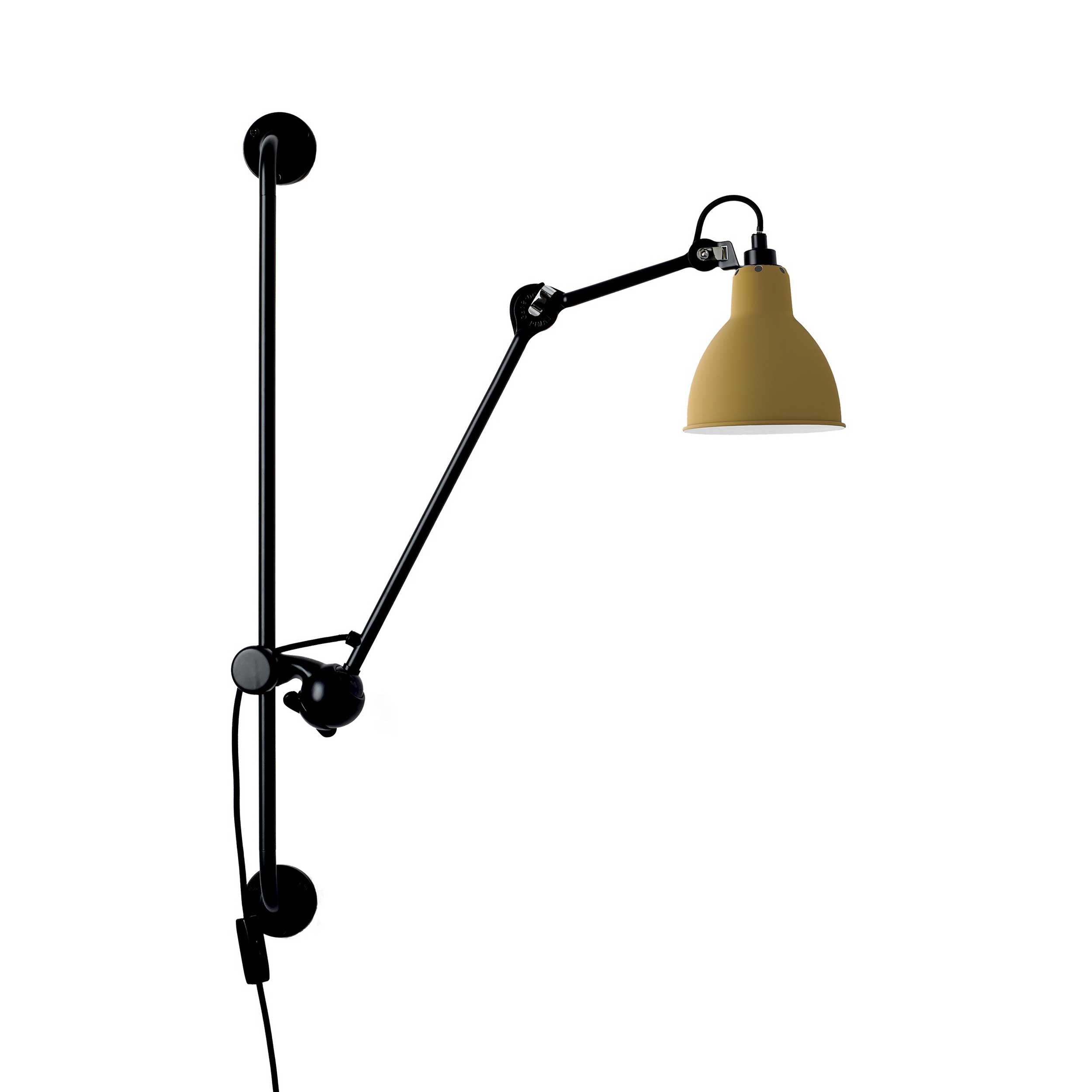 DCW éditions Lampe Gras N°210 E14 nástěnné svítidlo s vypínačem