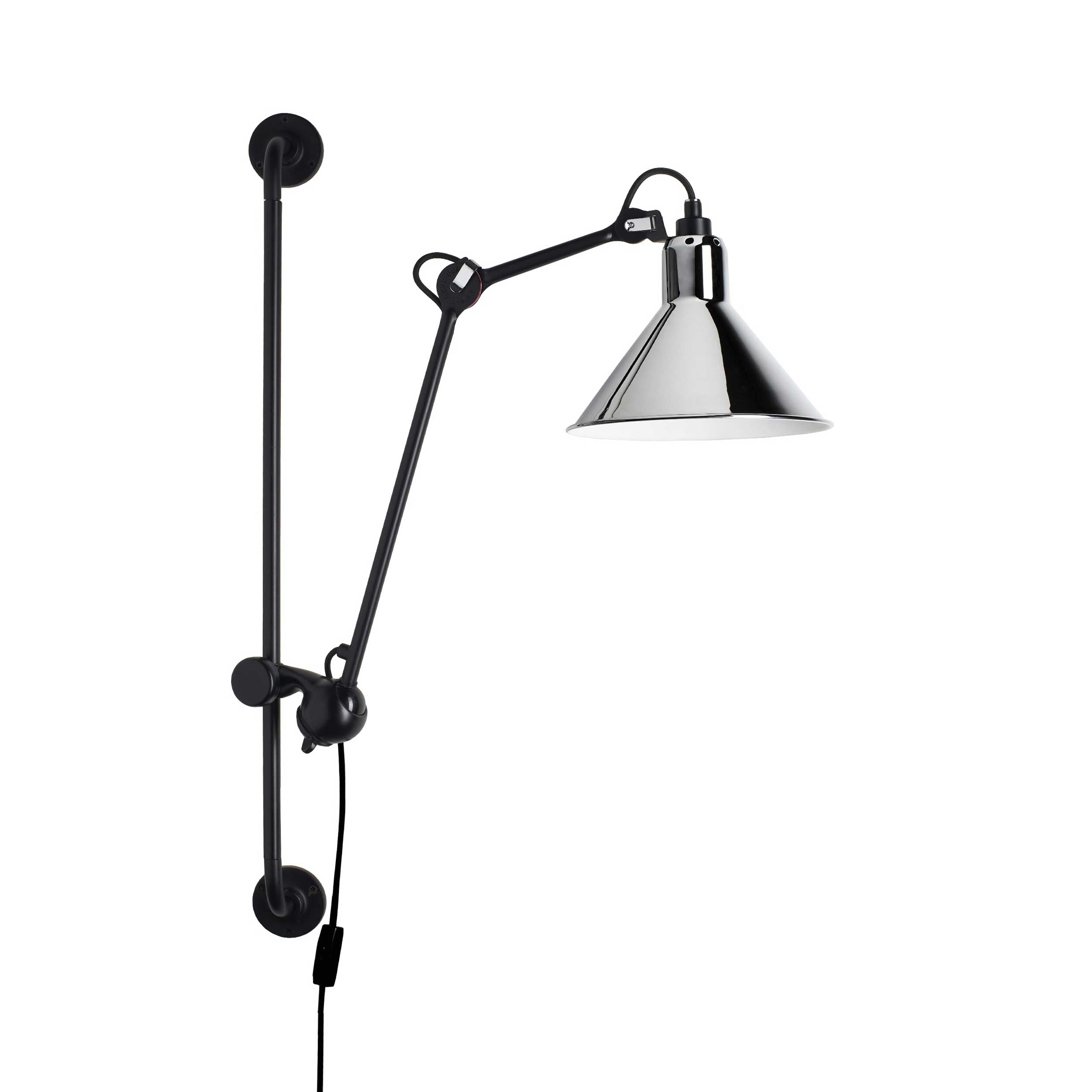 DCW éditions Lampe Gras N°210 E14 nástěnné svítidlo s vypínačem