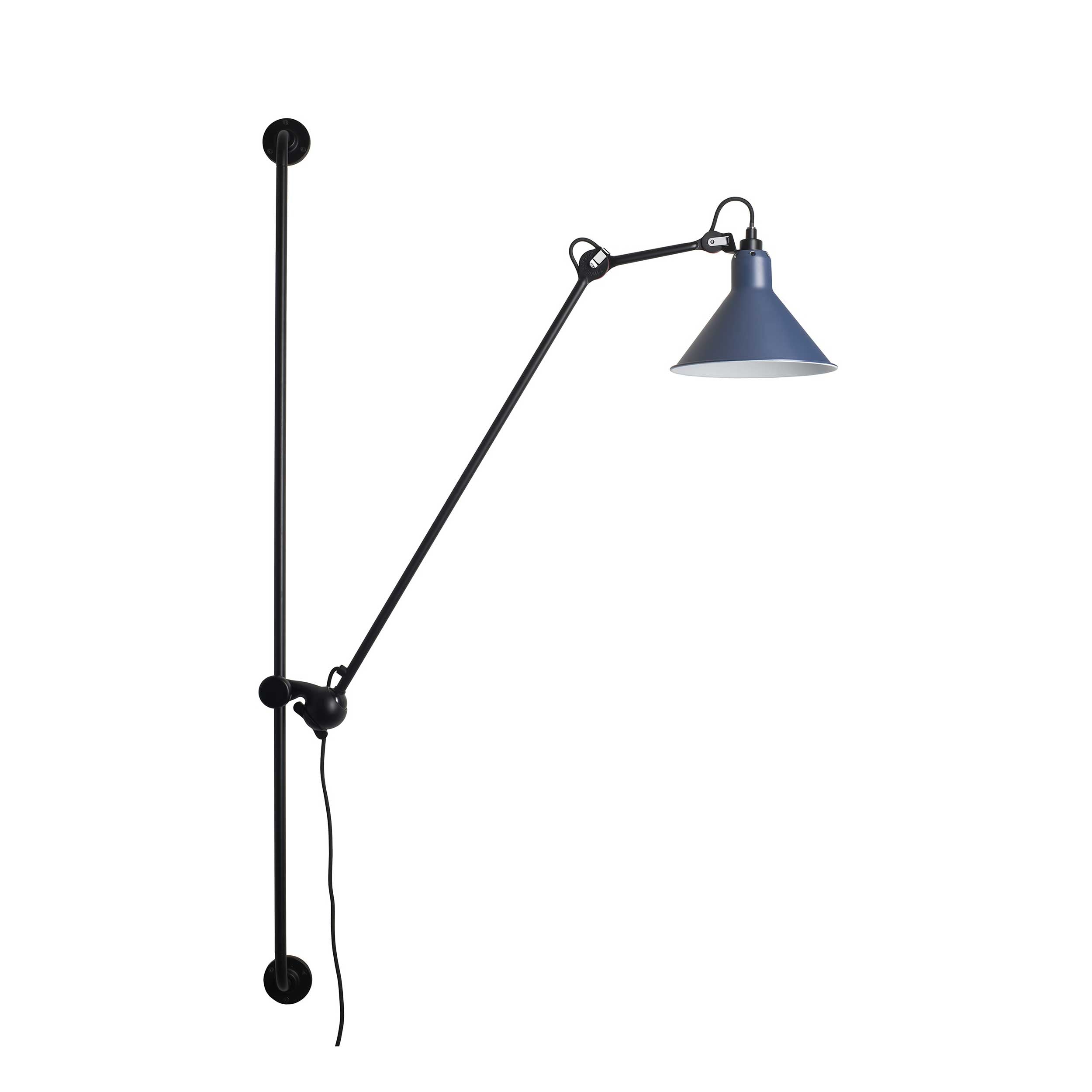 DCW éditions Lampe Gras N°214 E14 posuvné nástěnné svítidlo