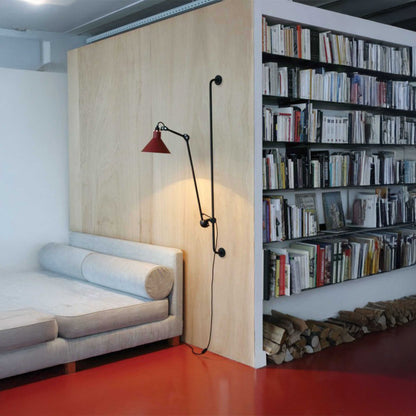 DCW éditions Lampe Gras N°214 E14 posuvné nástěnné svítidlo