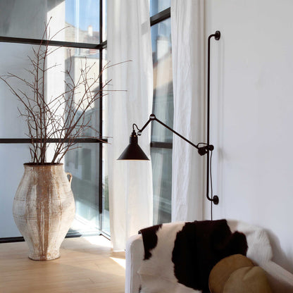 DCW éditions Lampe Gras N°214 E14 posuvné nástěnné svítidlo