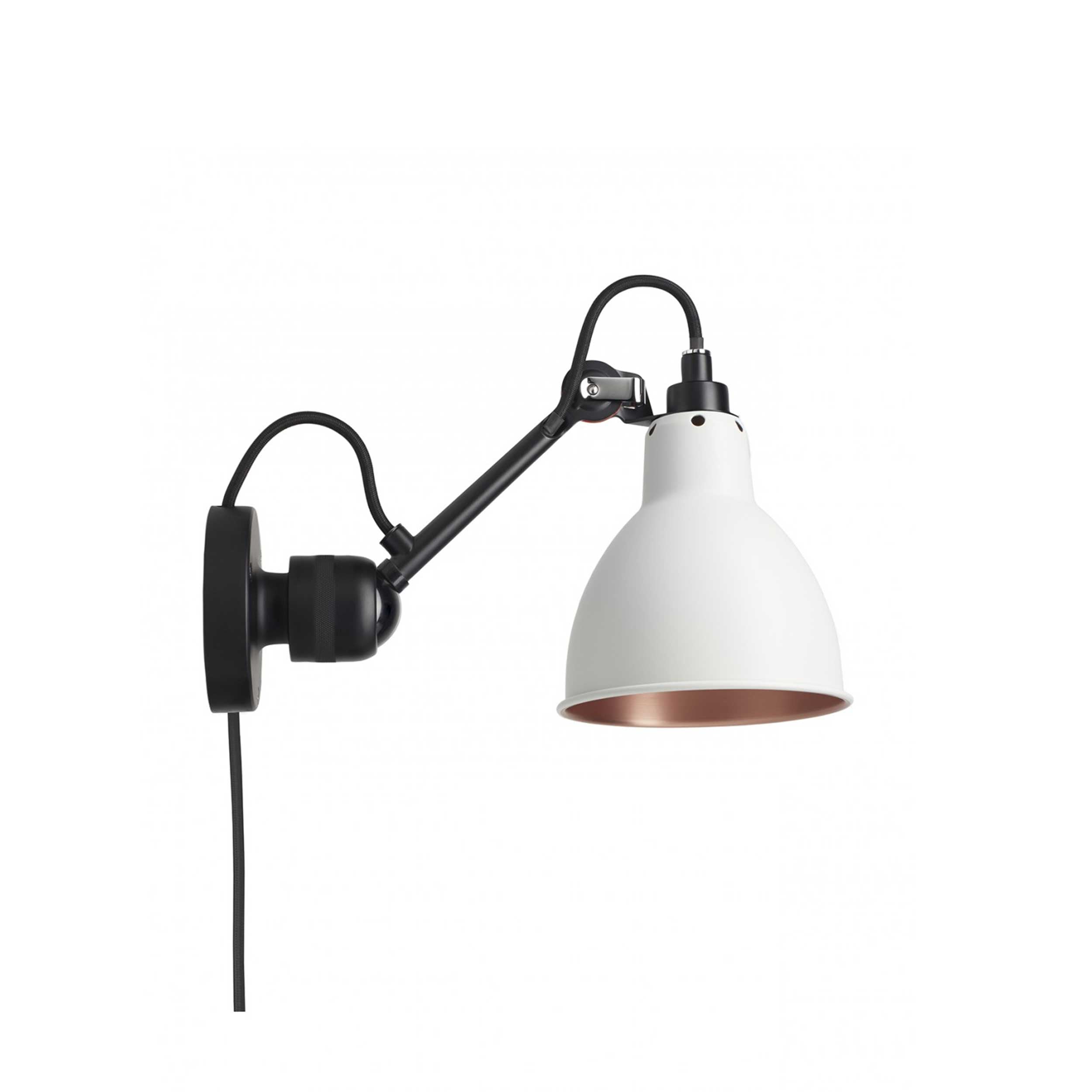 DCW éditions Lampe Gras N°304 E14 nástěnné svítidlo černé