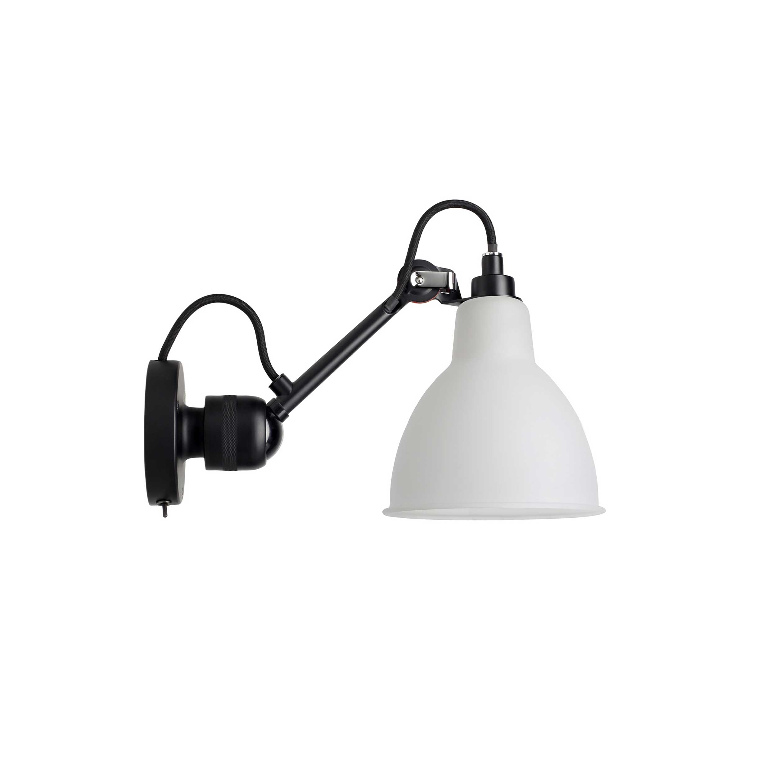 DCW éditions Lampe Gras N°304 E14 nástěnné svítidlo černé