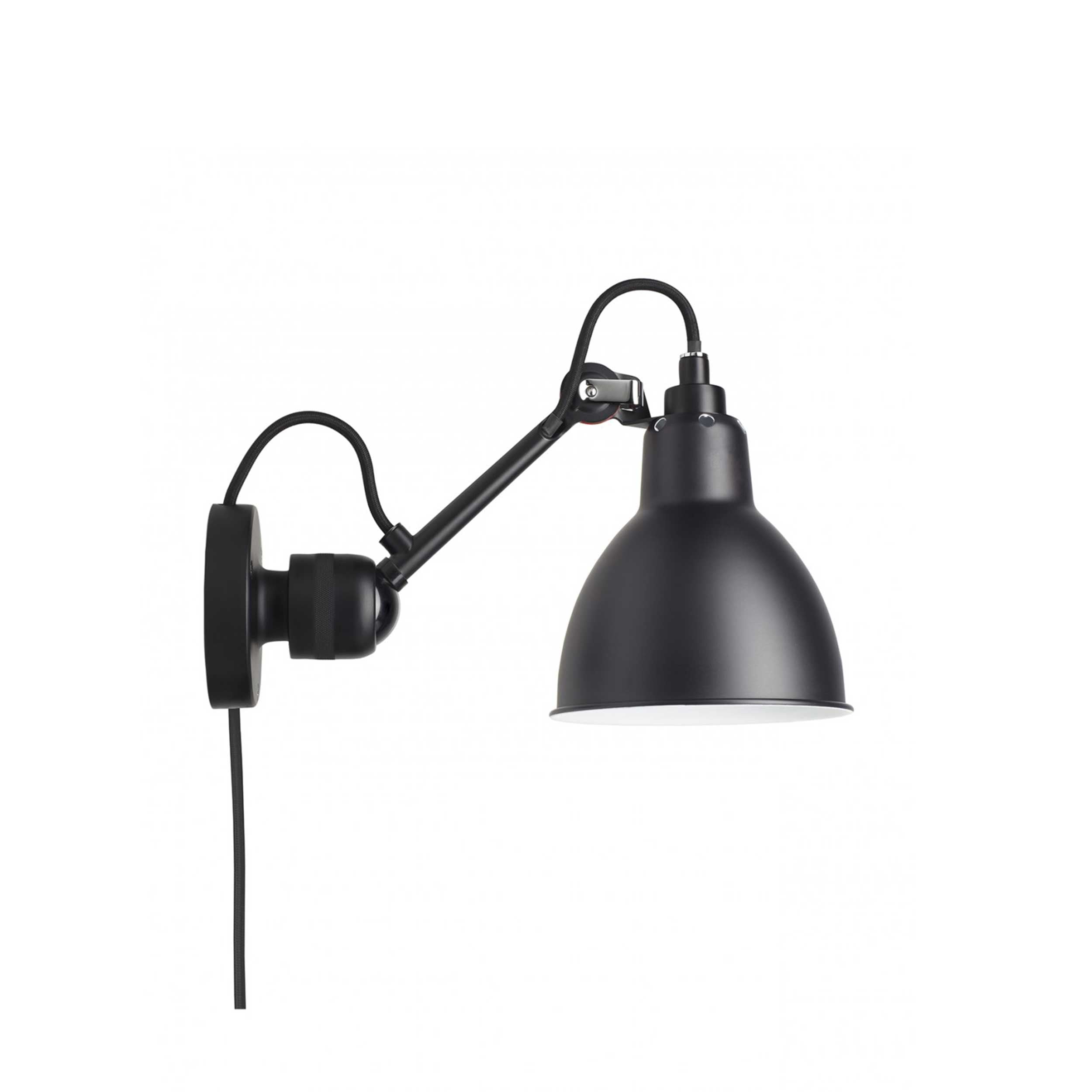 DCW éditions Lampe Gras N°304 E14 nástěnné svítidlo černé
