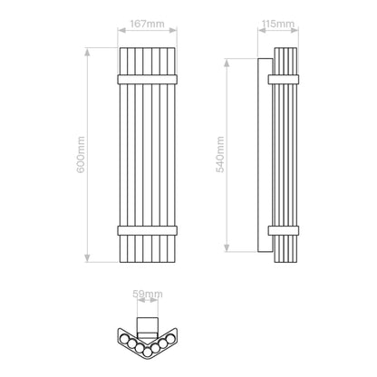 DCW éditions Seagull LED přisazené svítidlo